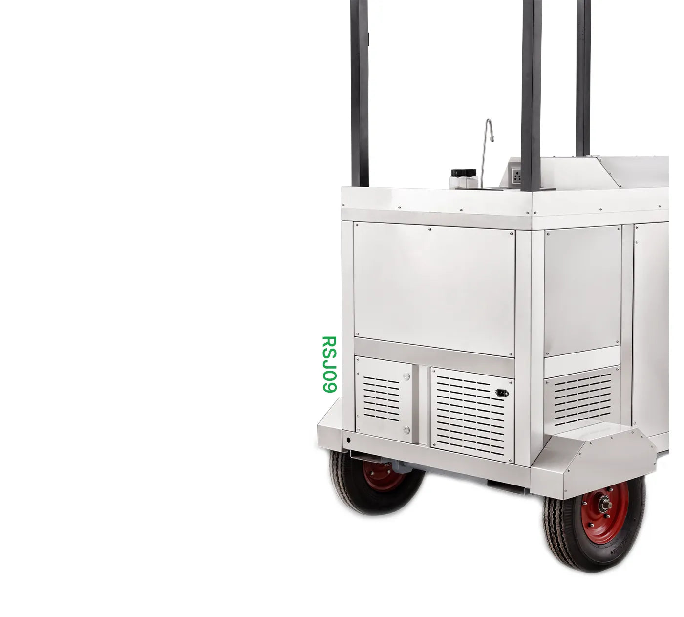 Commercial cane cart sugarcane juice machine RSJ09