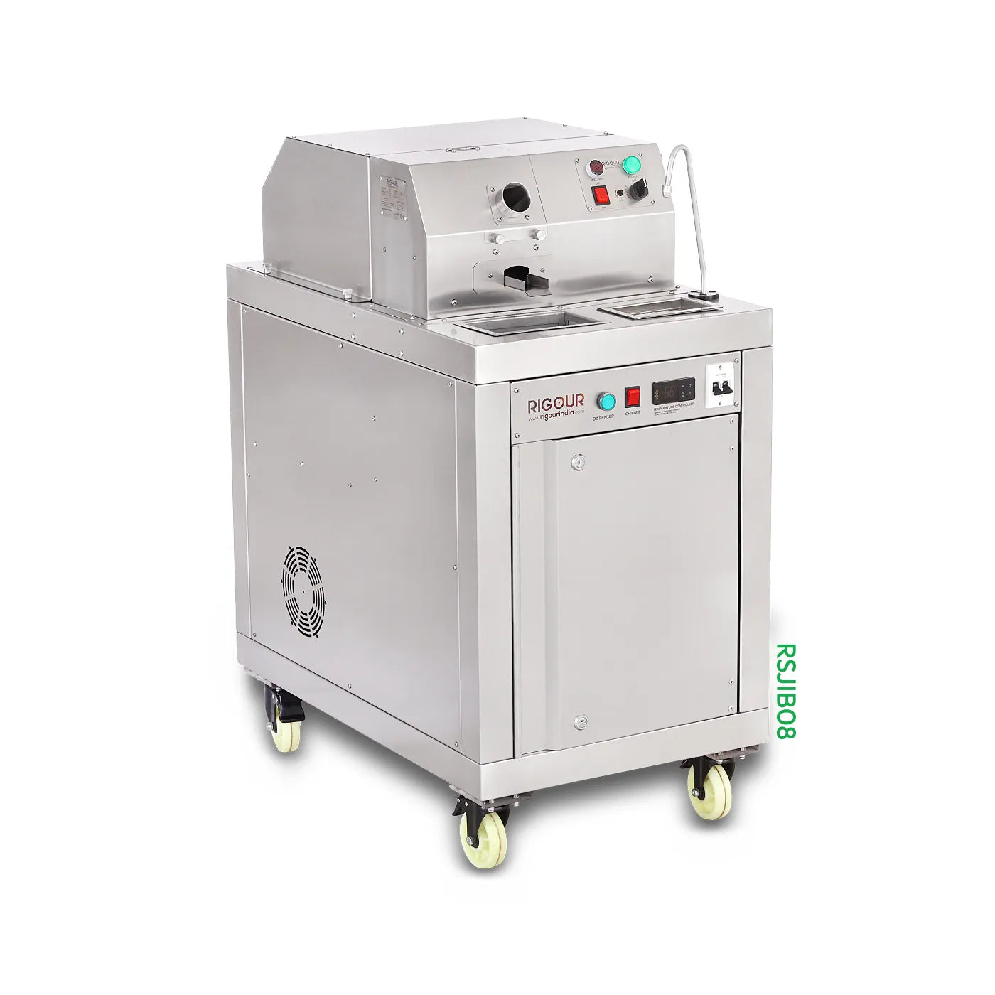 CaneCoop sugarcane juice ice box stainless steel