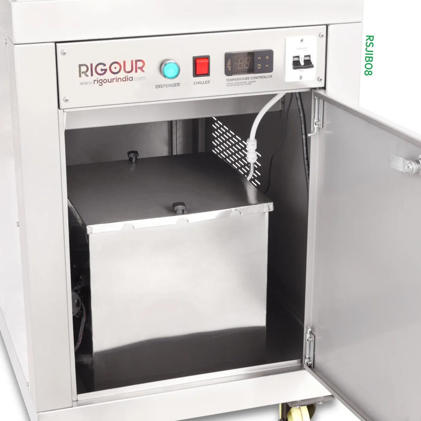 CaneCoop sugarcane juice ice box with storage tank