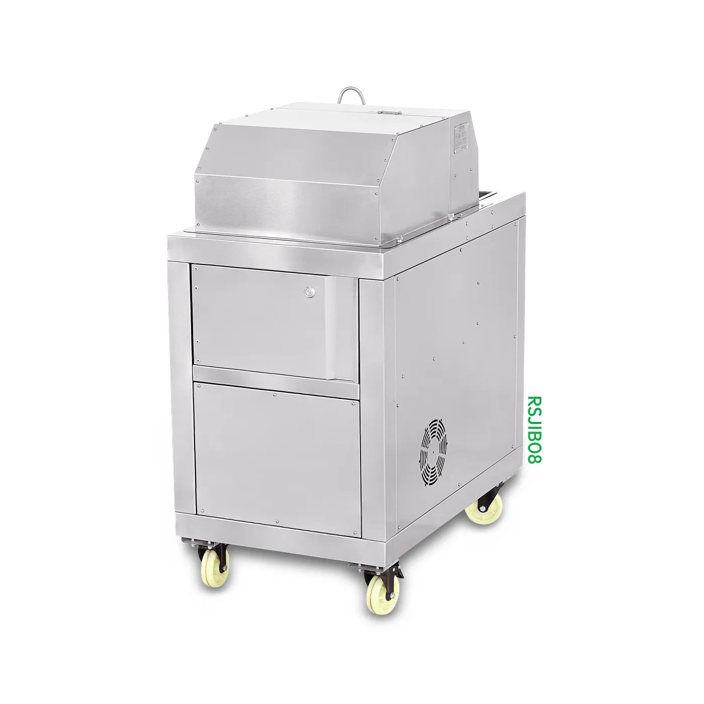 CaneCoop ice box for sugarcane juice cooling system