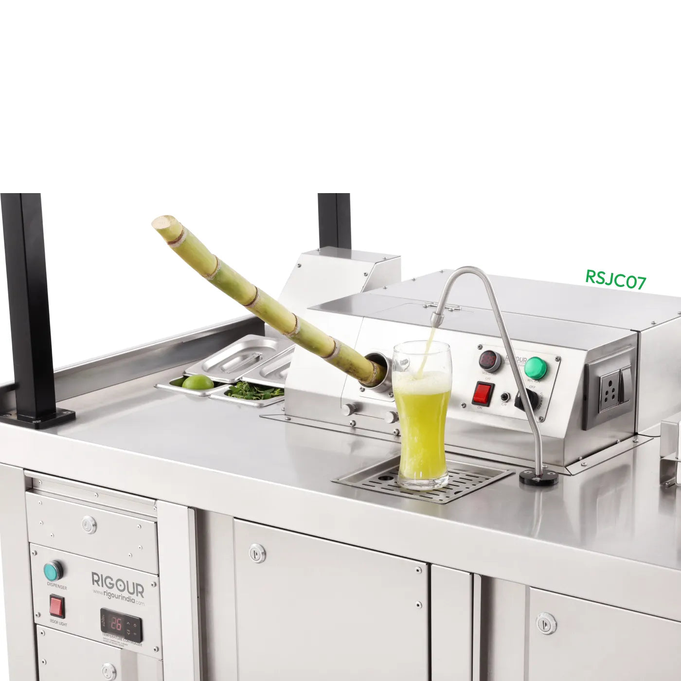 Cane Stall sugarcane juice machine with motor