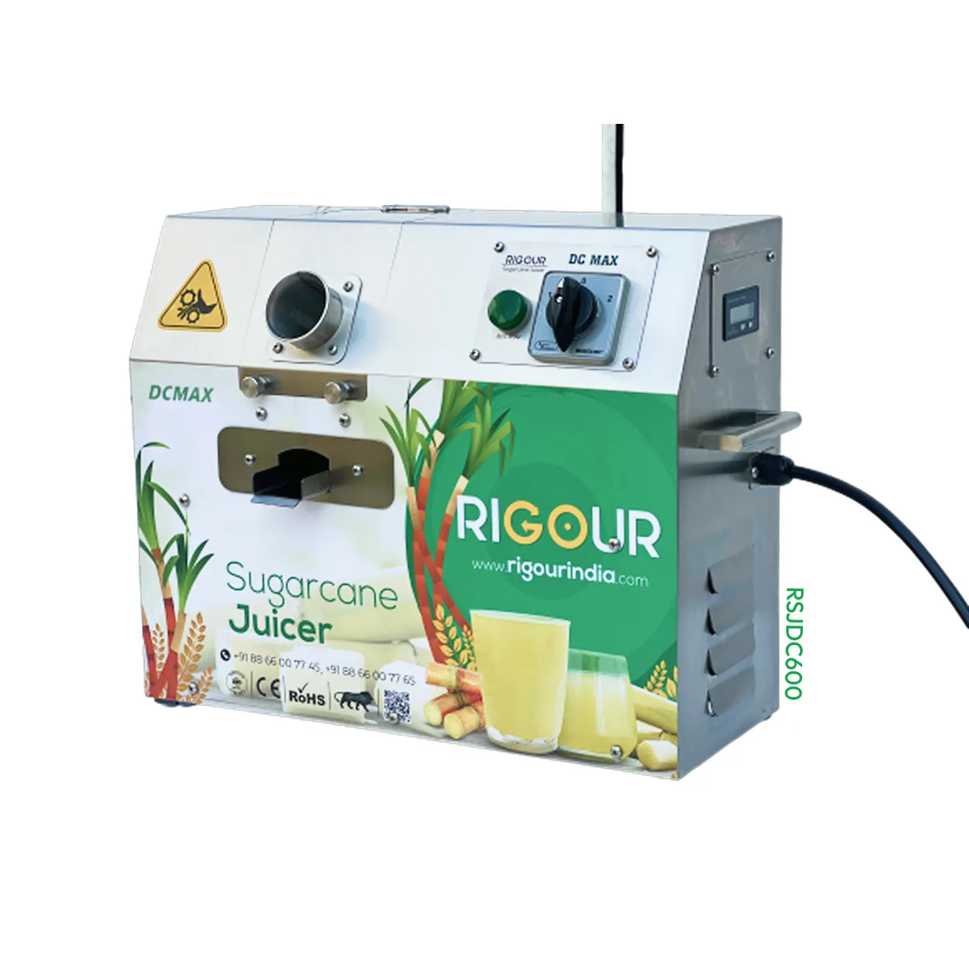 DCMAX RSJDC6004 heavy duty sugarcane juice machine