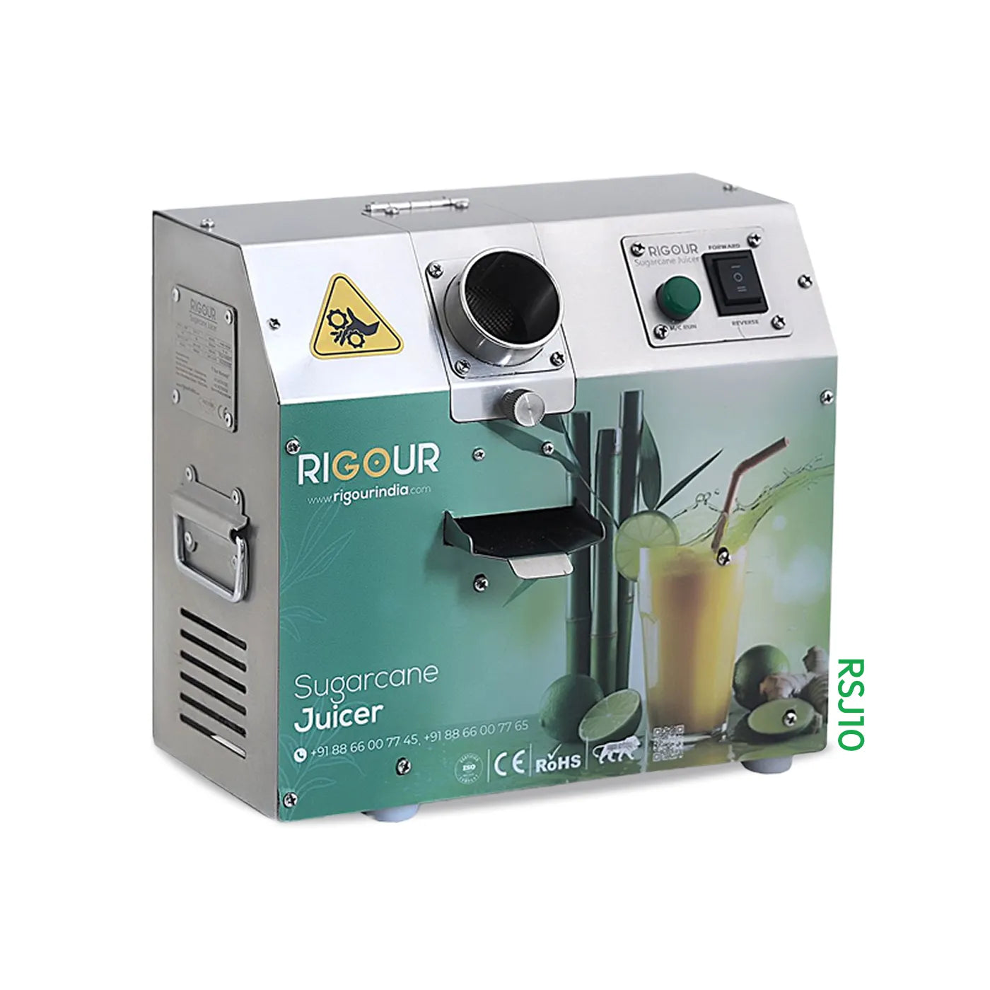 Nano sugarcane juice machine stainless steel body