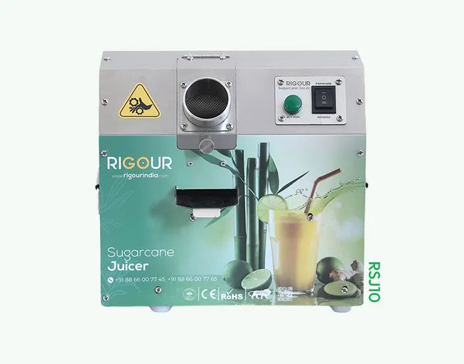 Nano sugarcane juice machine RSJ10 by Rigour India