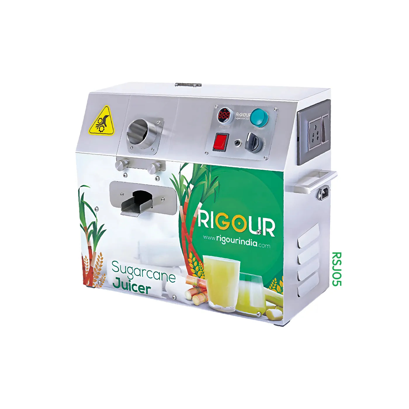 Rigour India commercial sugarcane juice machine product image