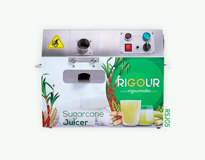 Sugarcane juice machine RSJ05 by Rigour India